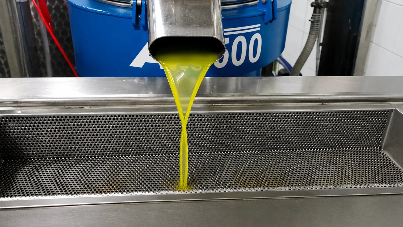 Spremitura a freddo dell'olio, frantoio Gizzeria